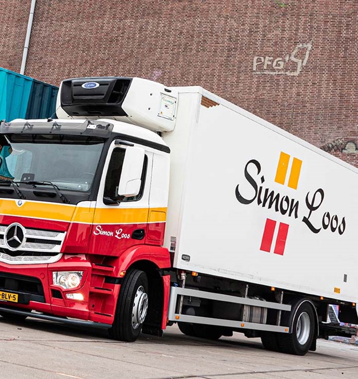 Vrachtwagen Simon Loos
