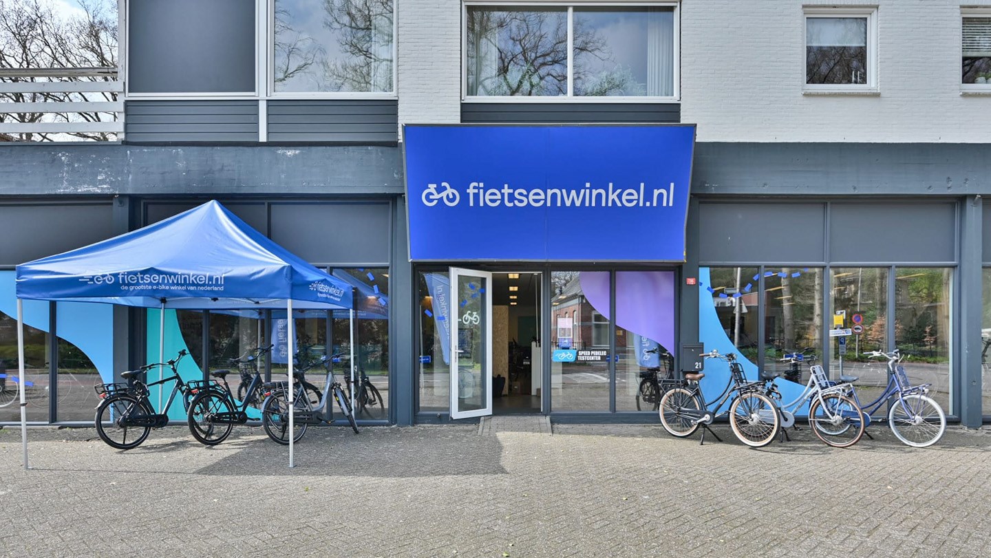 Vooraanzicht van winkel Fietsenwinke.nl