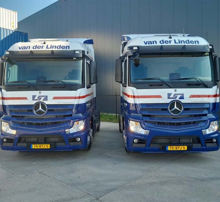Vrachtwagens Van der Linden