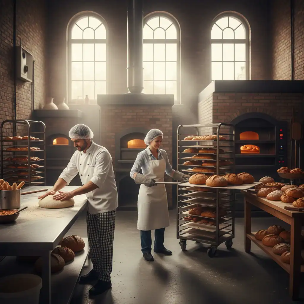 Bakker in een gedreven team