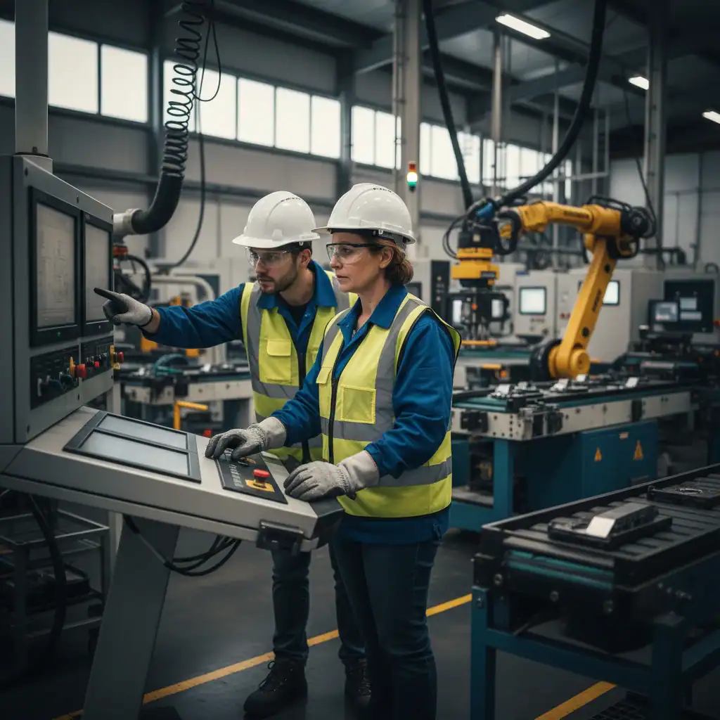 Operator in 3-Ploegendienst