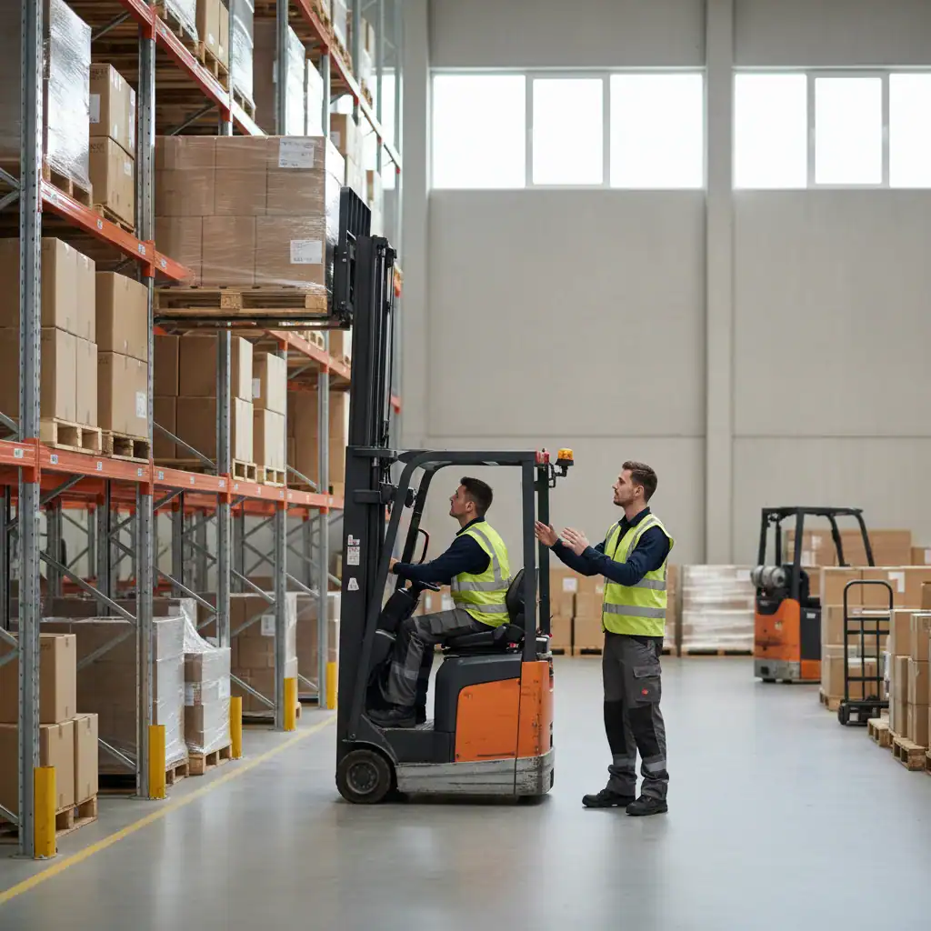 Reachtruck / Heftruckchauffeur