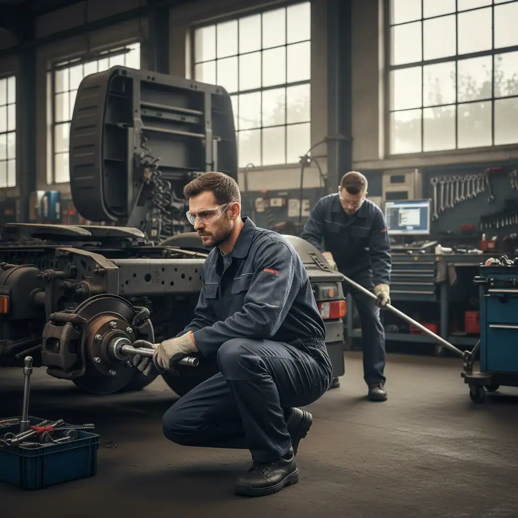 Monteur zware voertuigen