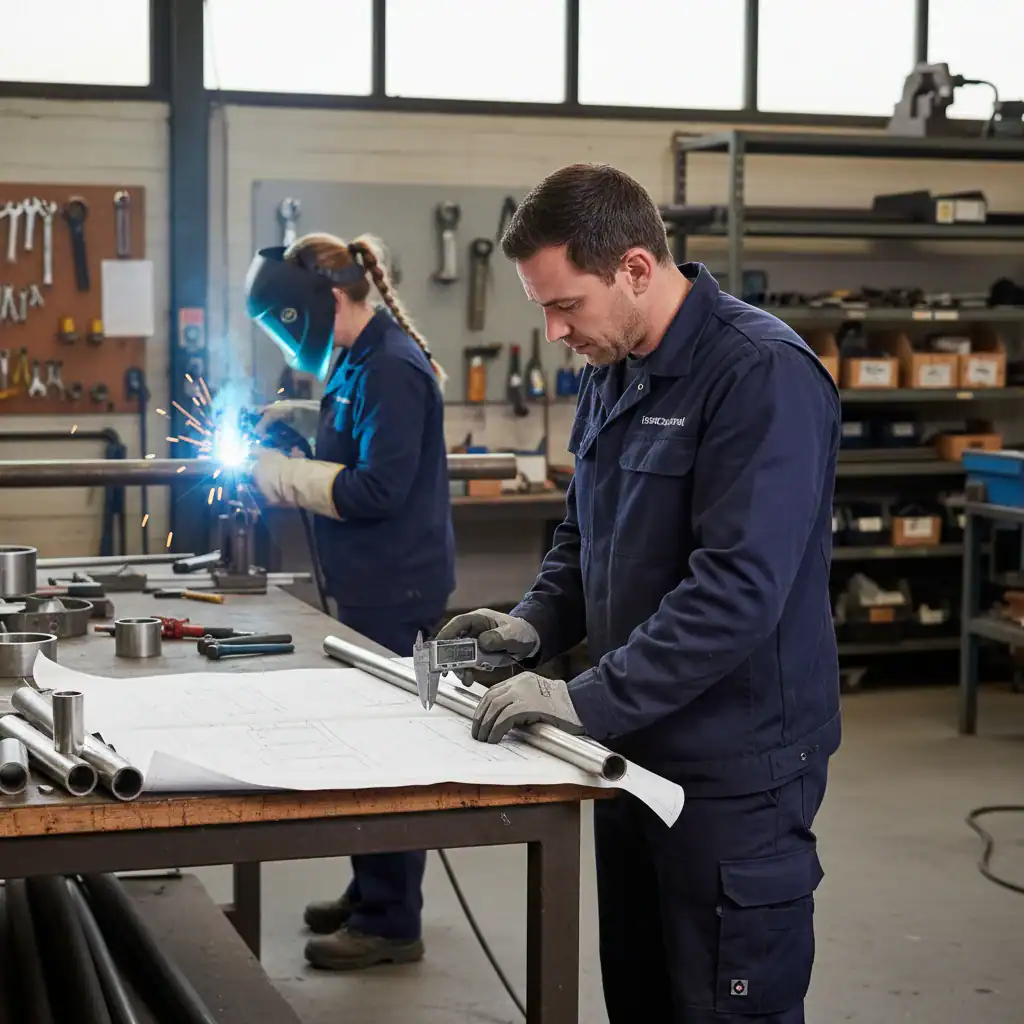 Pijpfitter/Lasser voor mooie Projecten