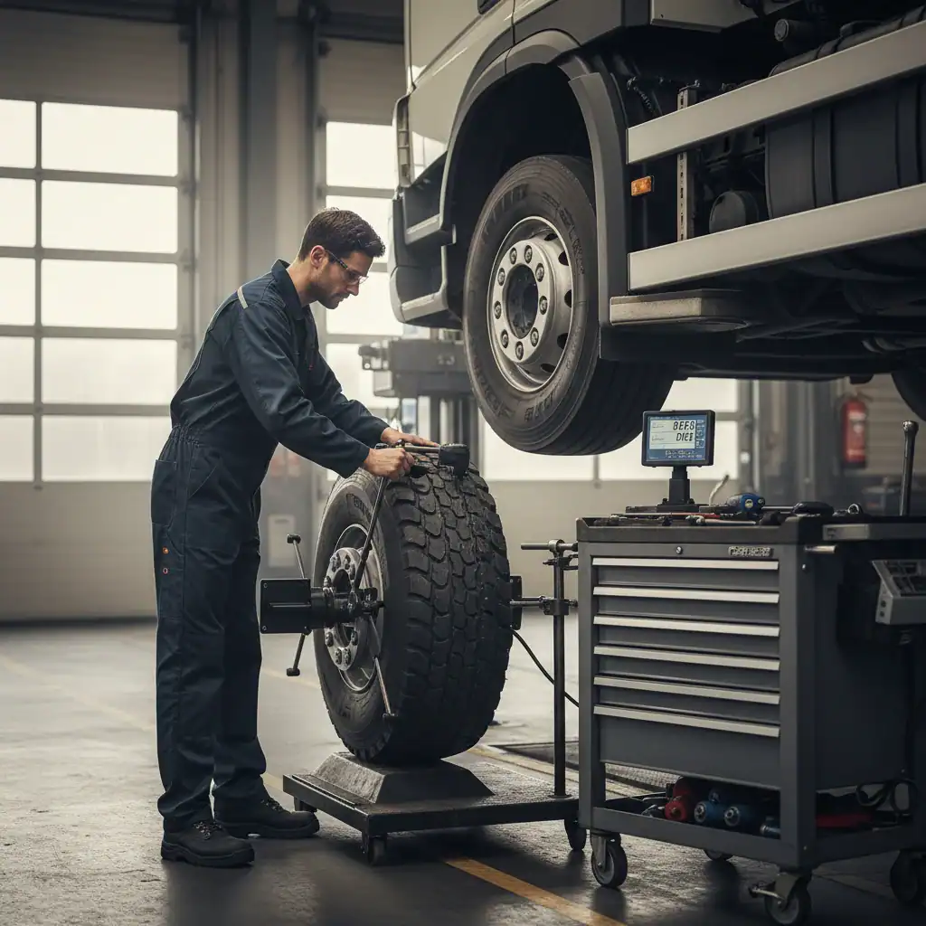 Uitlijnmonteur vrachtwagens | tot €4.000