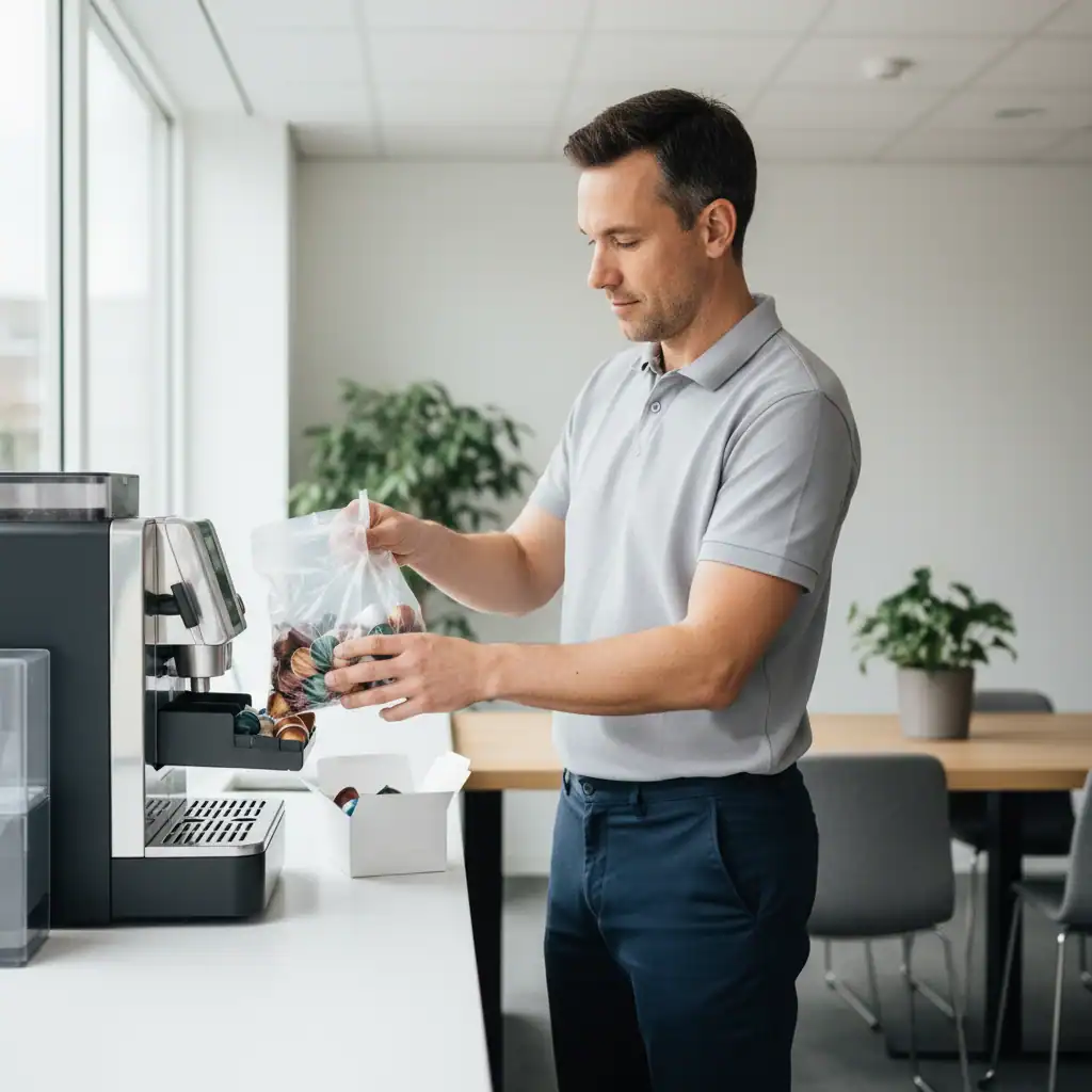 Chauffeur Koffieautomaten Bijvullen | Haarlem