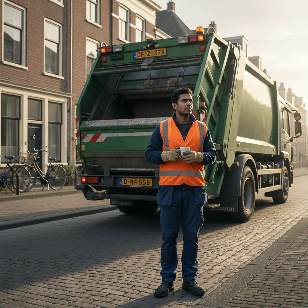 Chauffeur afvalinzameling Den Haag