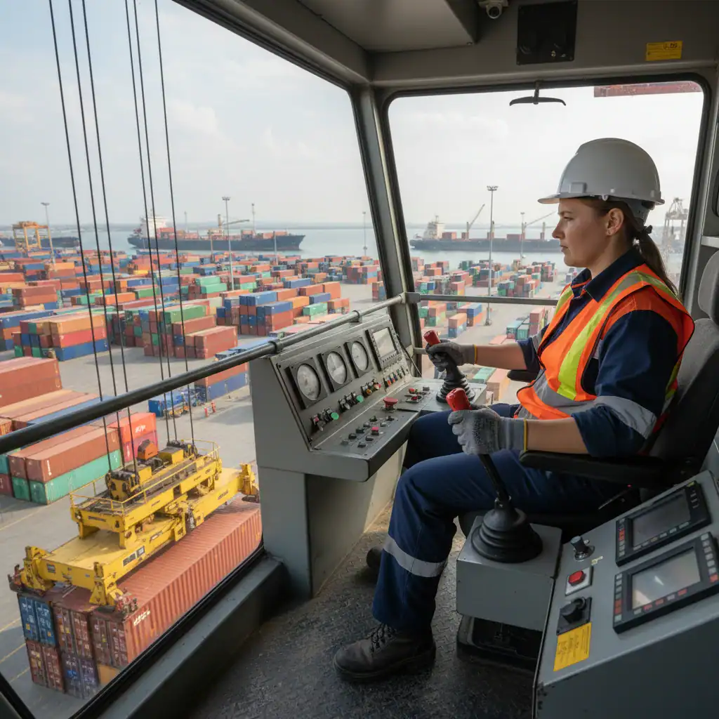 Terminal medewerker | Kraanmachinist op hoogte | tot €3500!