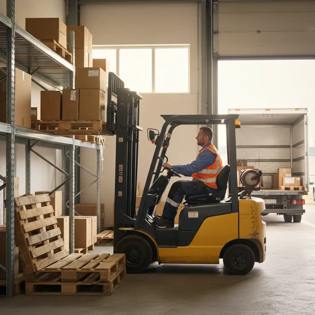 Heftruckchauffeur tot €2800!