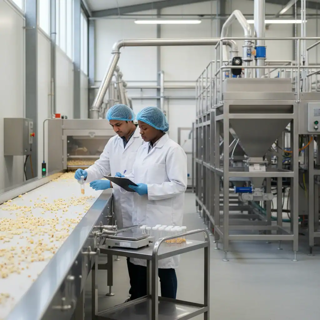 Kwaliteitsmedewerker voedingsmiddelen