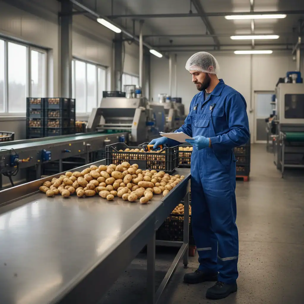 Logistiek medewerker ontvangst grondstoffen