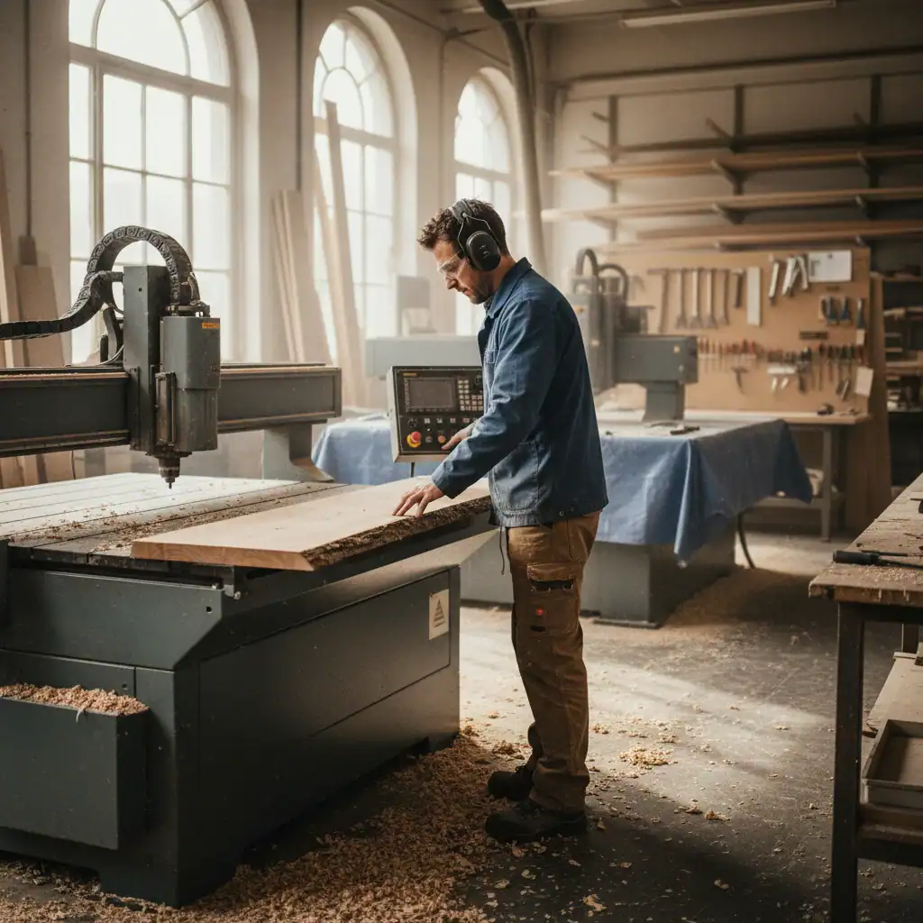 CNC operator wood| Daytime