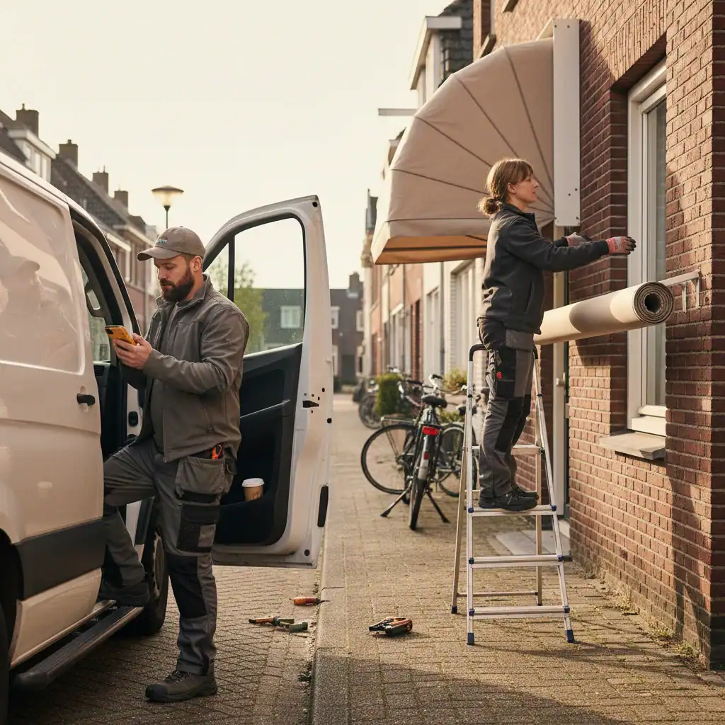 Buitendienst monteur zonweringen | Leer een echt vak!