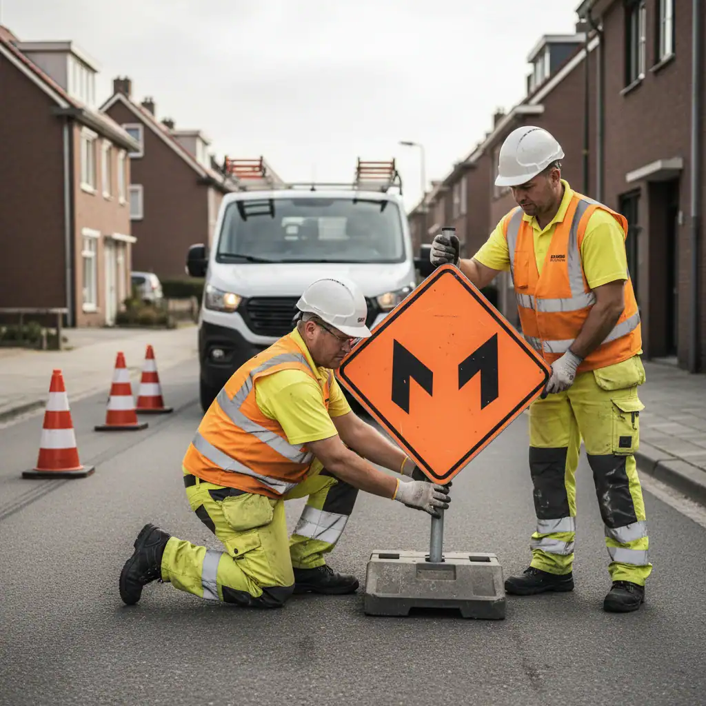Bijrijder en plaatser verkeersborden | Brabant