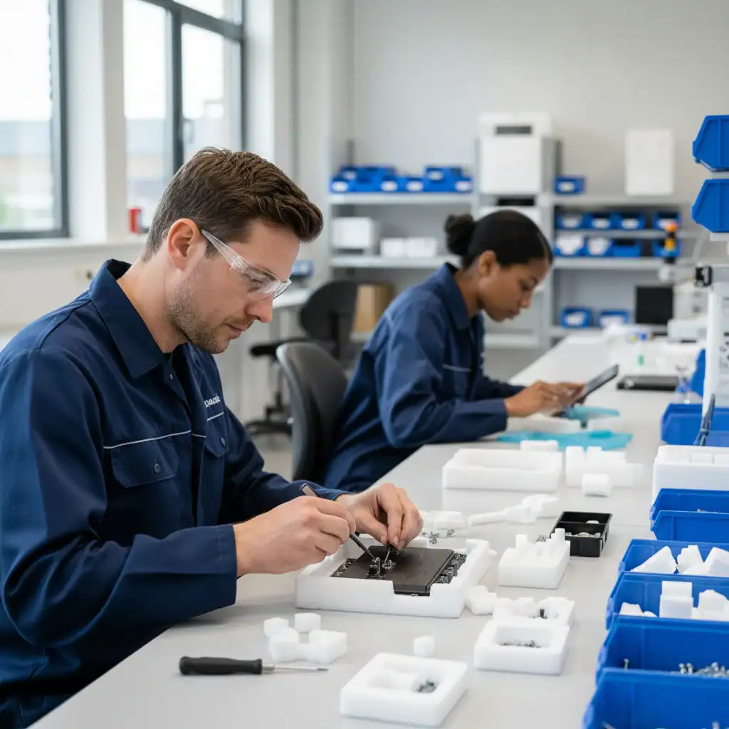 Plastic foam assembly | €3045+ bruto