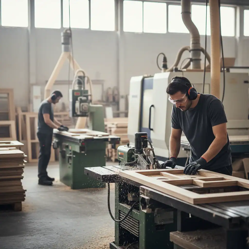 Machinaal houtbewerker