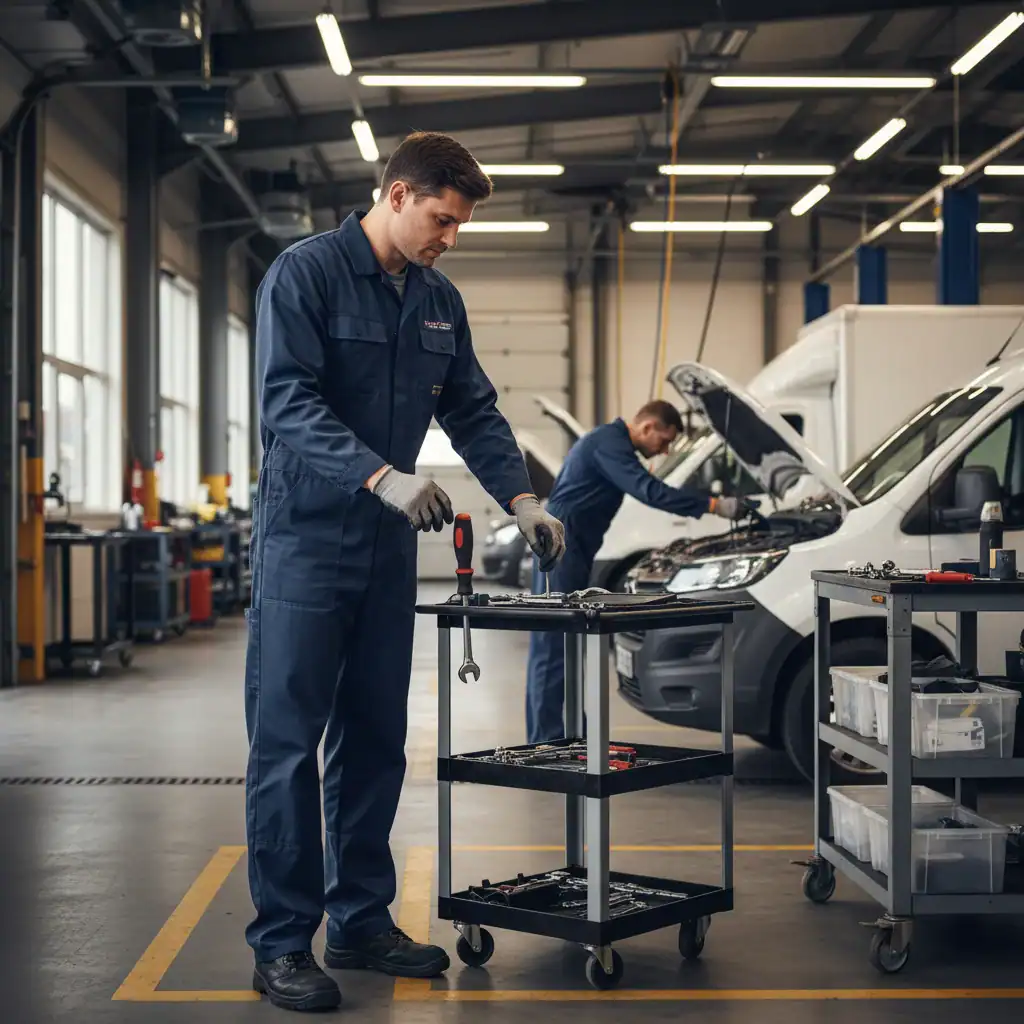 Monteur bedrijfswagens | Verhuurbedrijf Wateringen