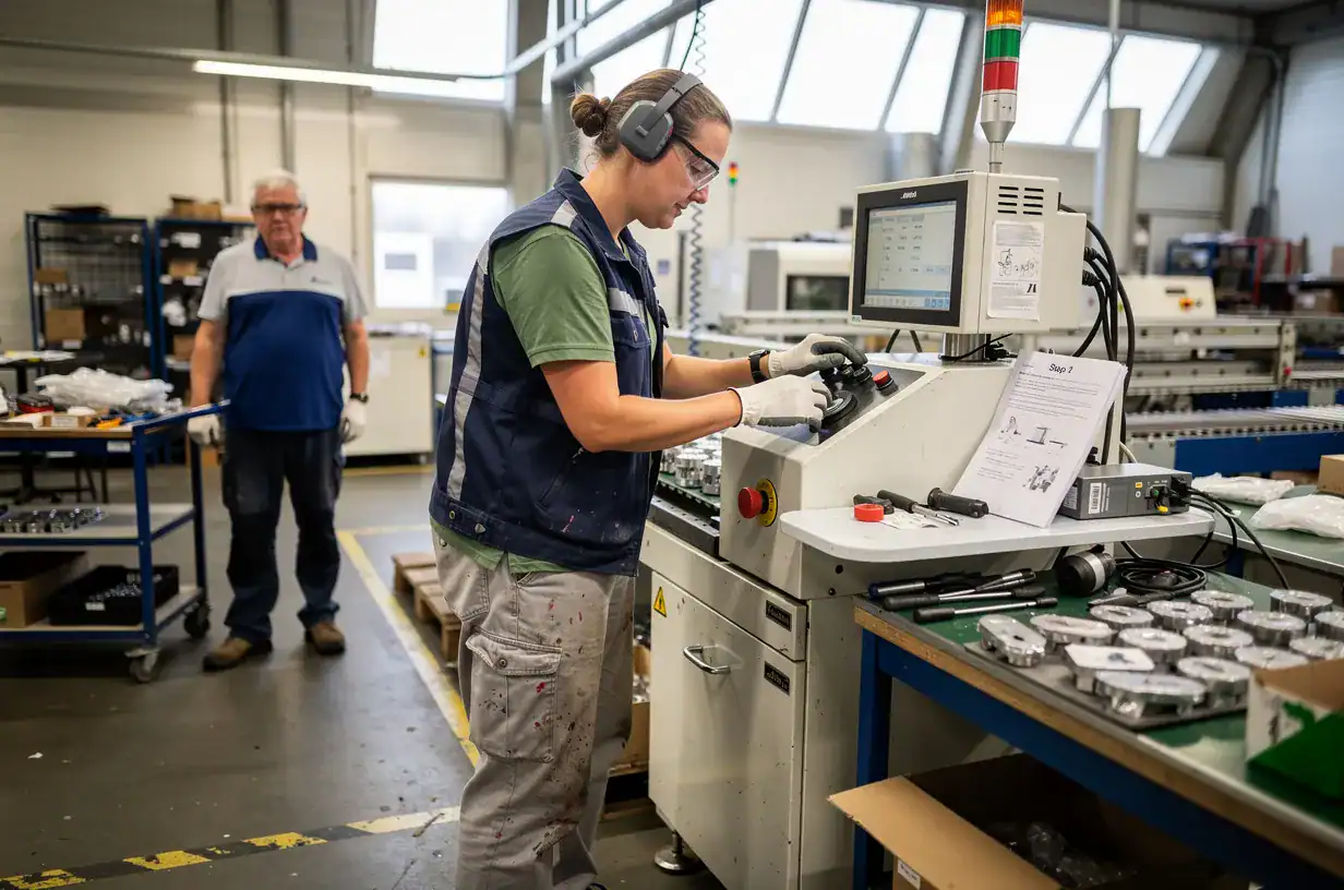 Productie in Tilburg