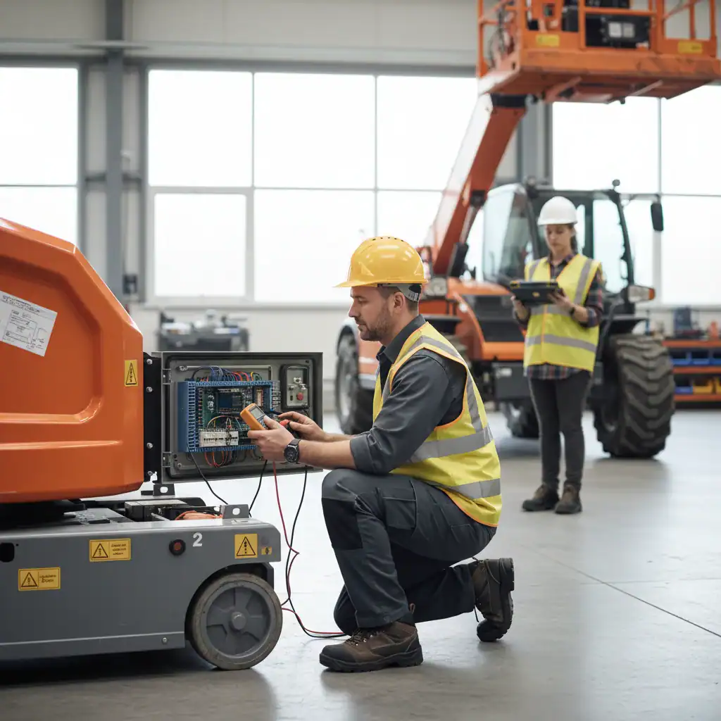 Elektromonteur Mobiele Werktuigen