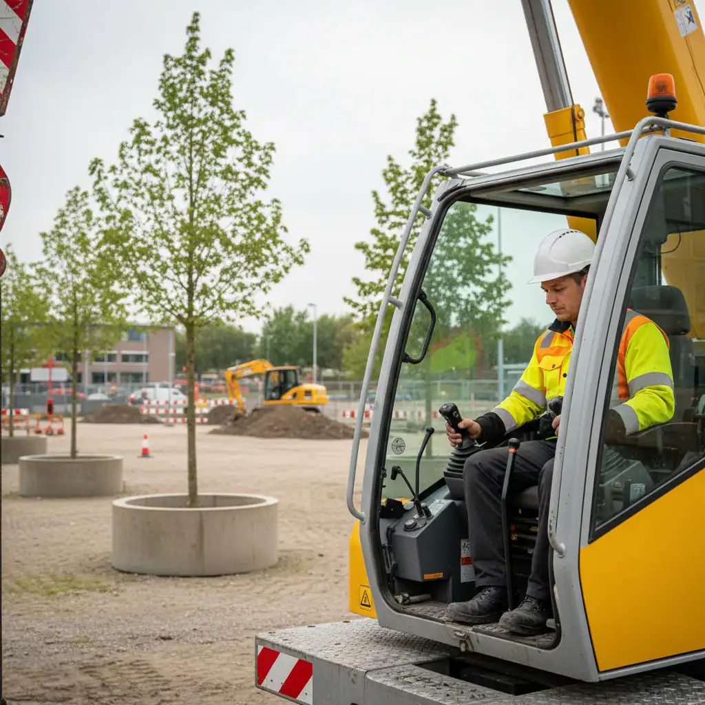 Kraanmachinist | Groenvoorziening