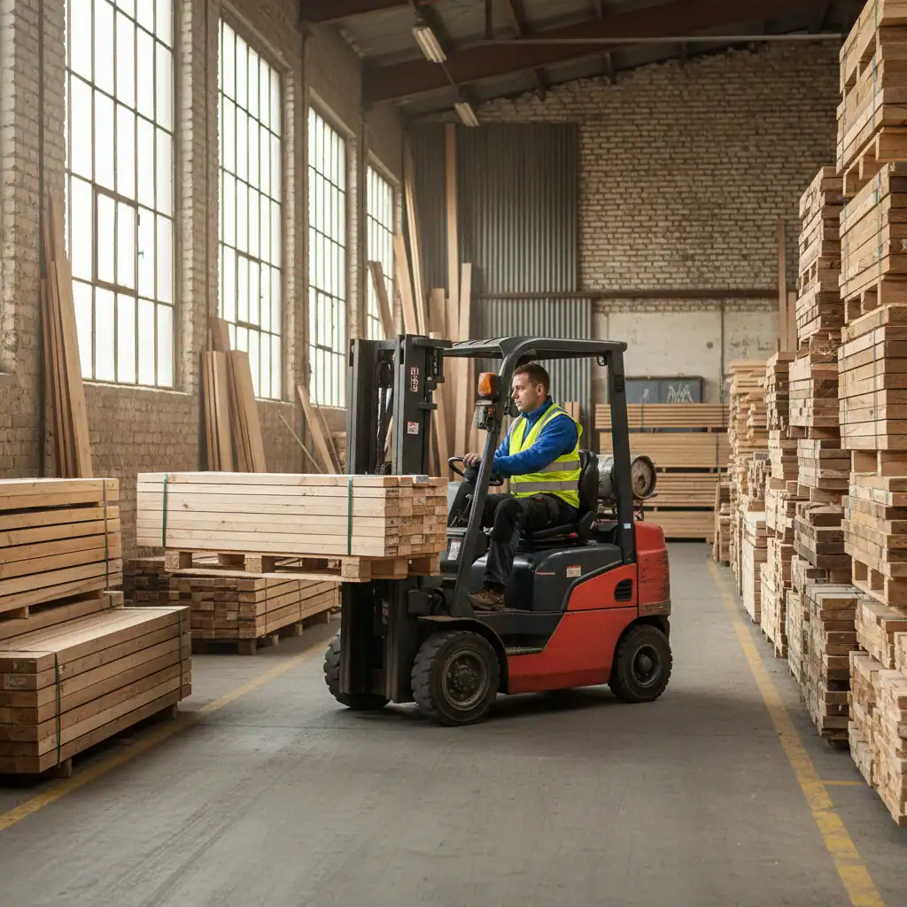 Forklift driver day-shift