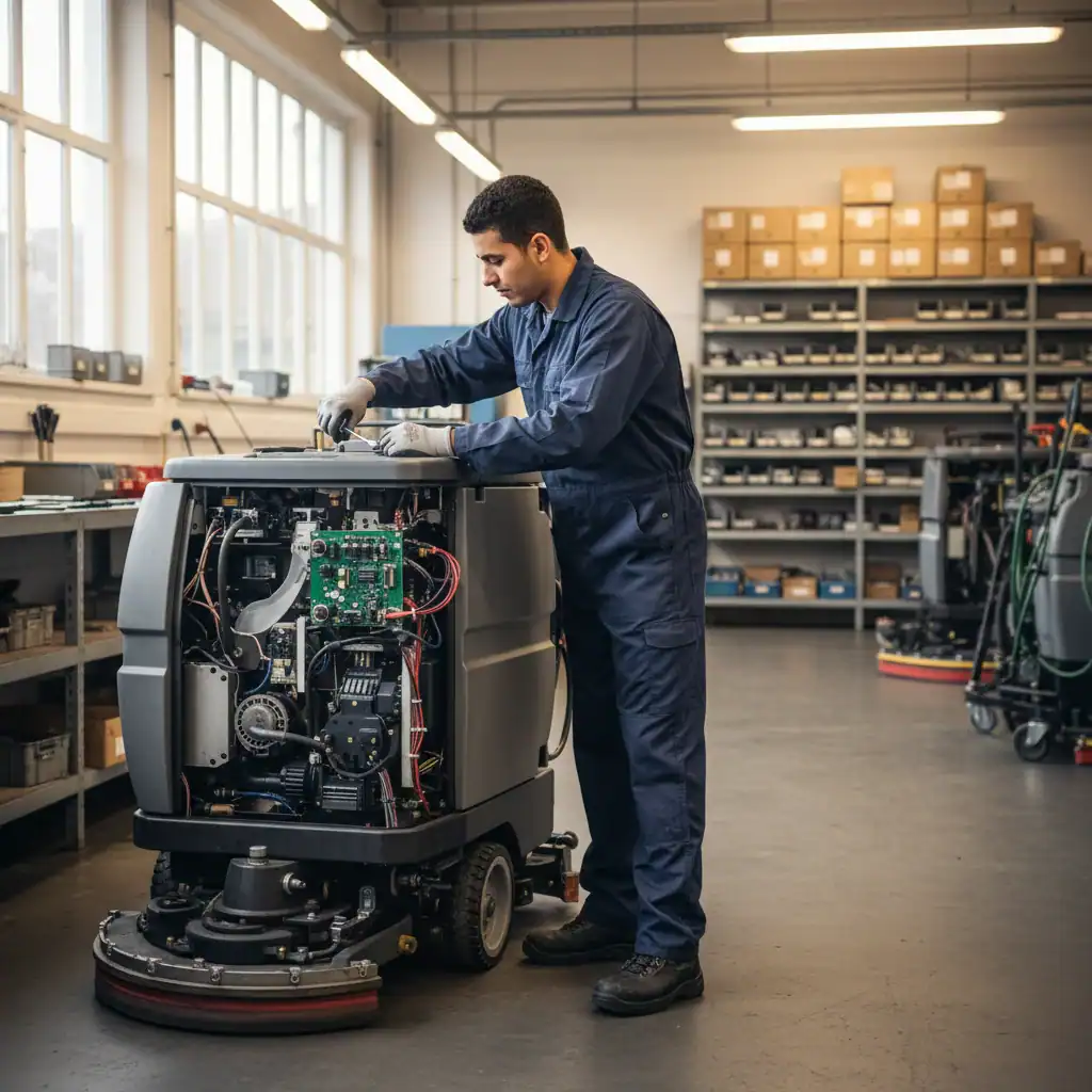 Servicemonteur reinigingsmachines