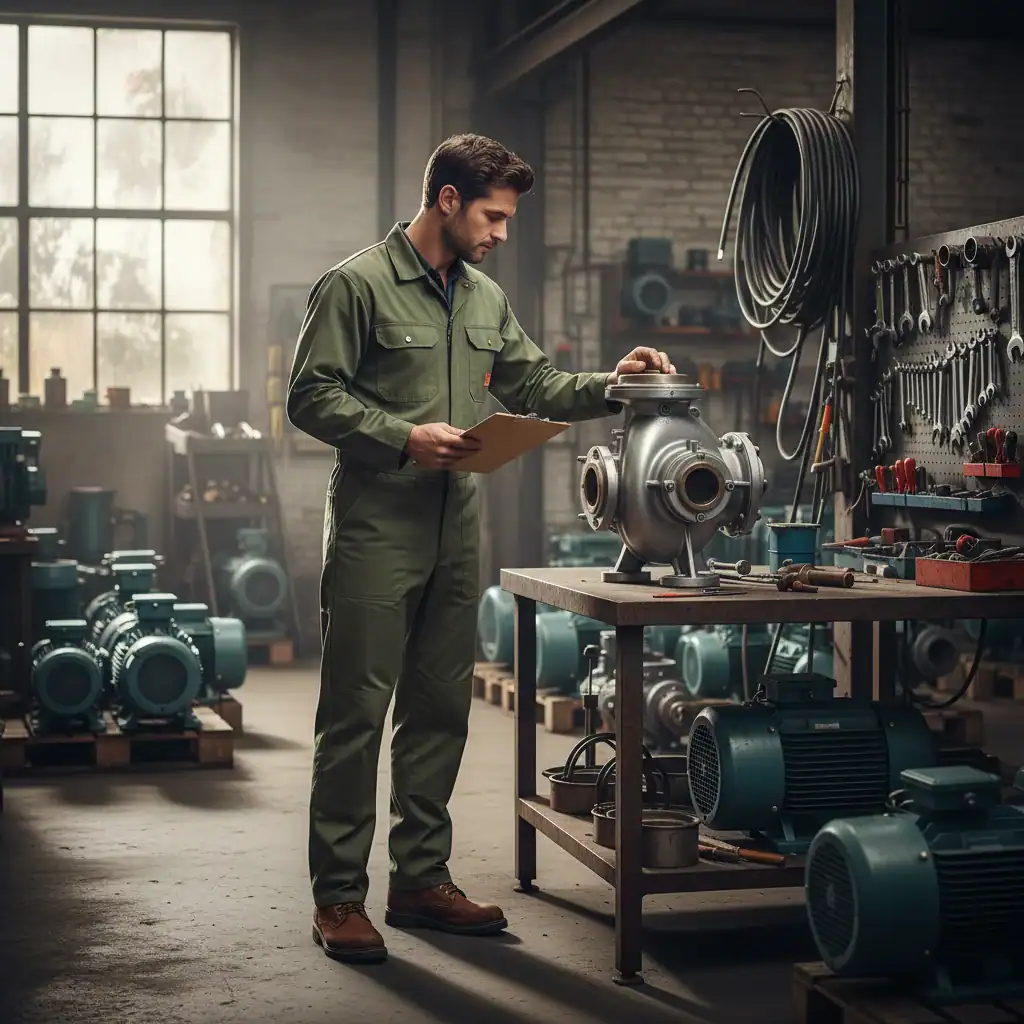 Chef Werkplaats waterpompen