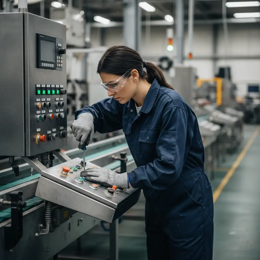 Technisch spelen als monteur