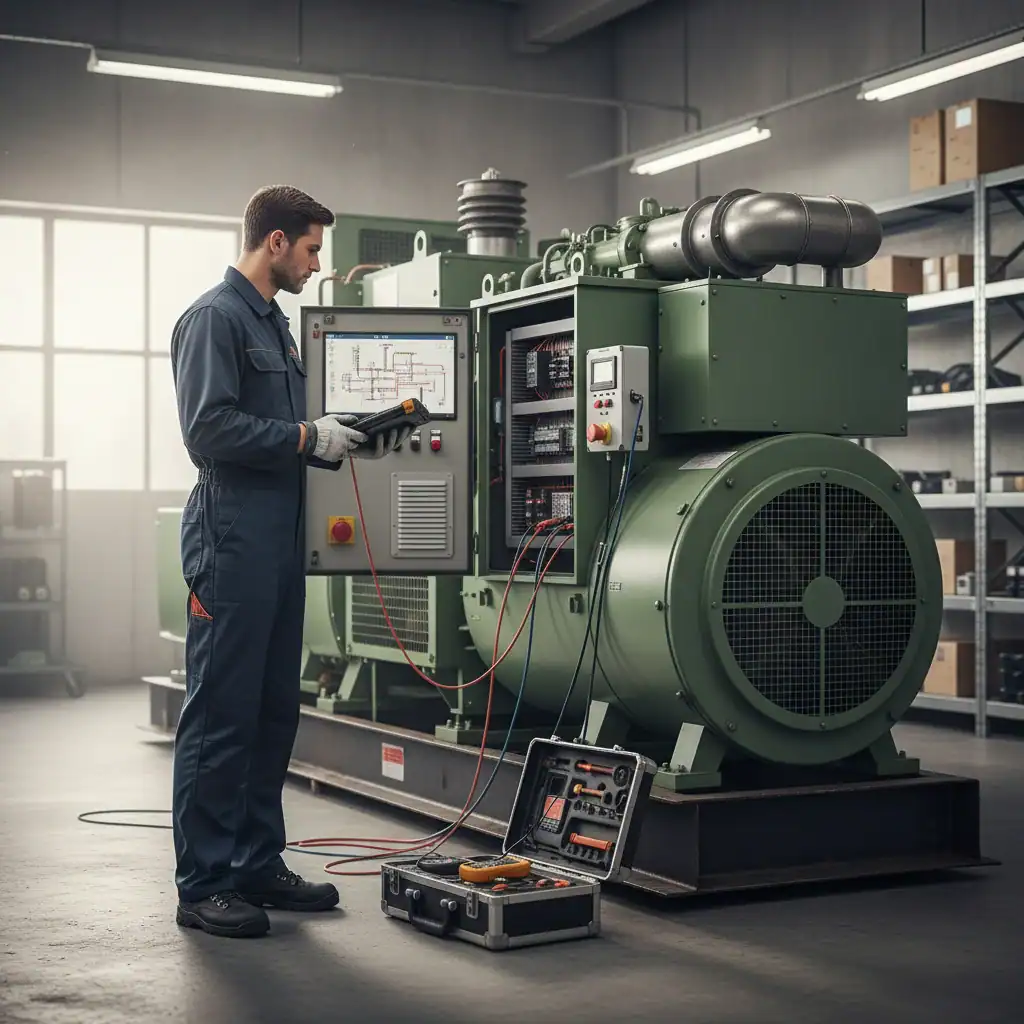 Service Monteur noodstroom