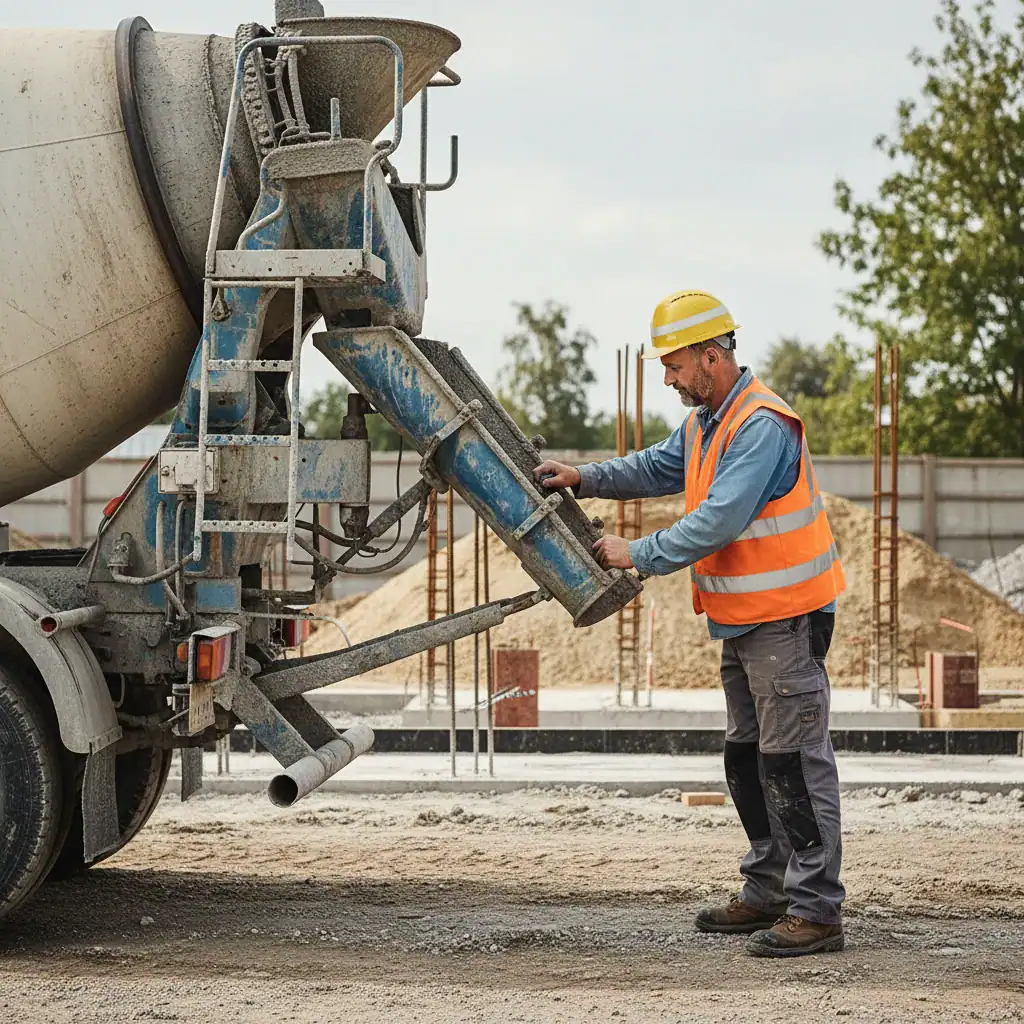 Chauffeur CE | Cementwagen E schaal