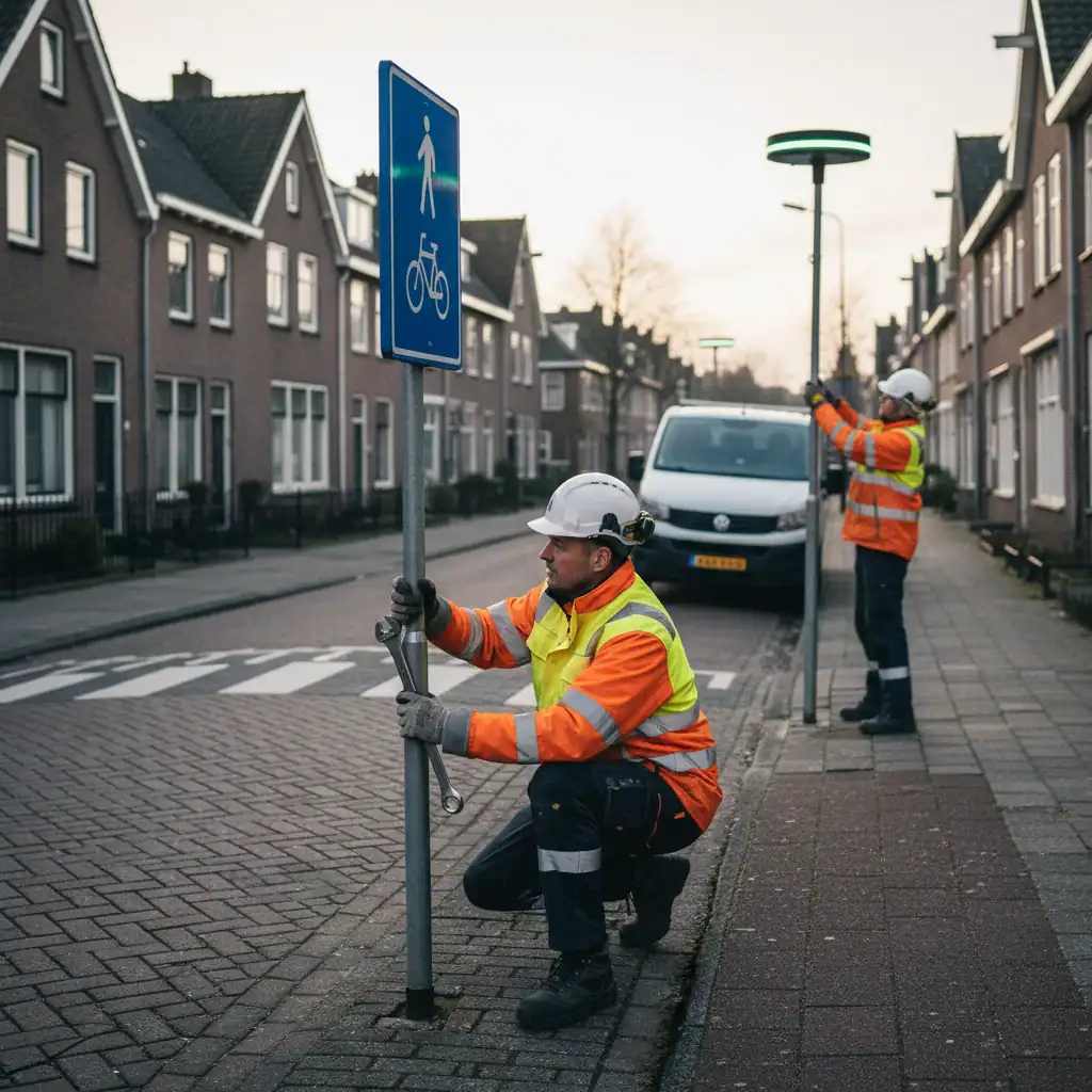 Chauffeur/monteur buitendienst (verkeersmaterialen)