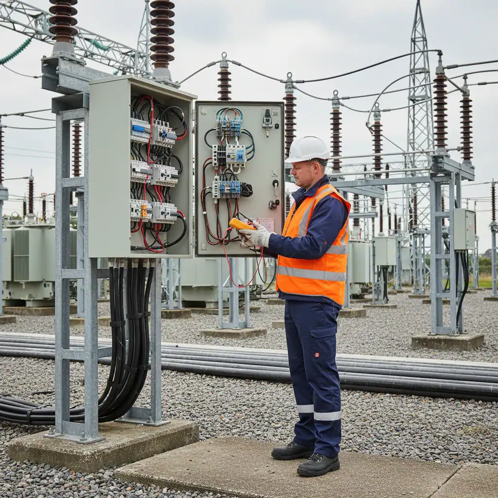 Servicemonteur Transformatorstations