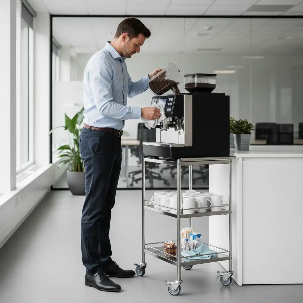 Chauffeur Koffieautomaten Bijvullen – Servicegericht aan de slag in Amsterdam