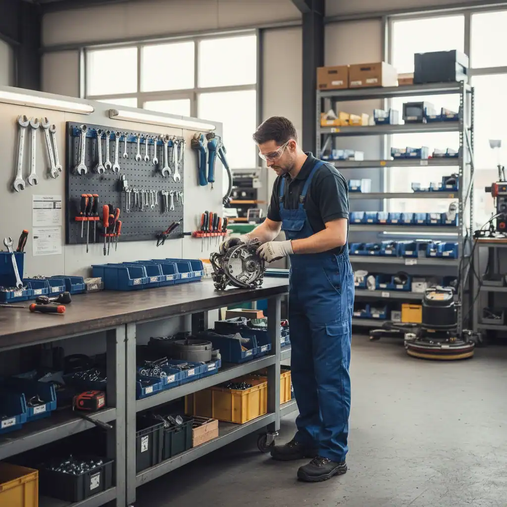 Servicemonteur reinigingsmachines