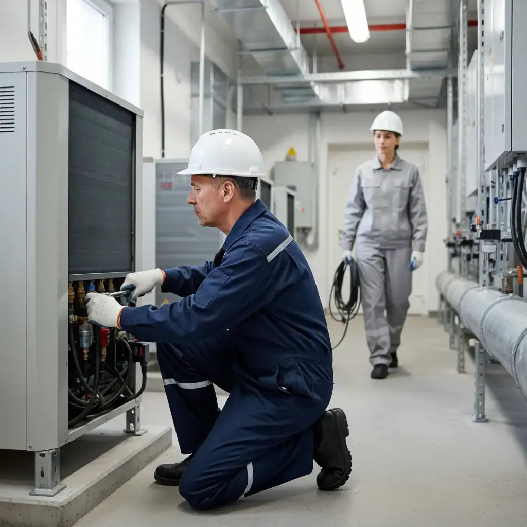 Koel monteur airco| Bus van de zaak