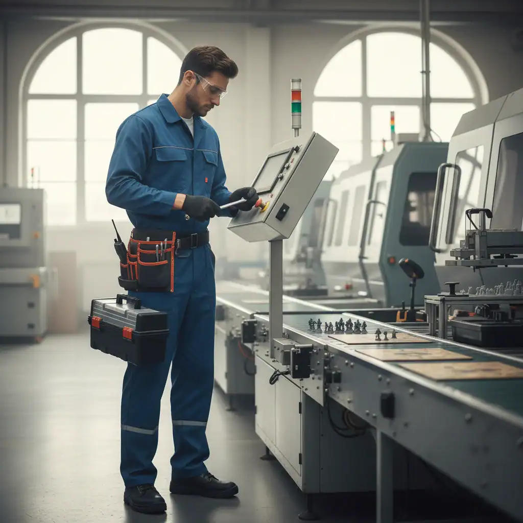 Technisch spelen als monteur