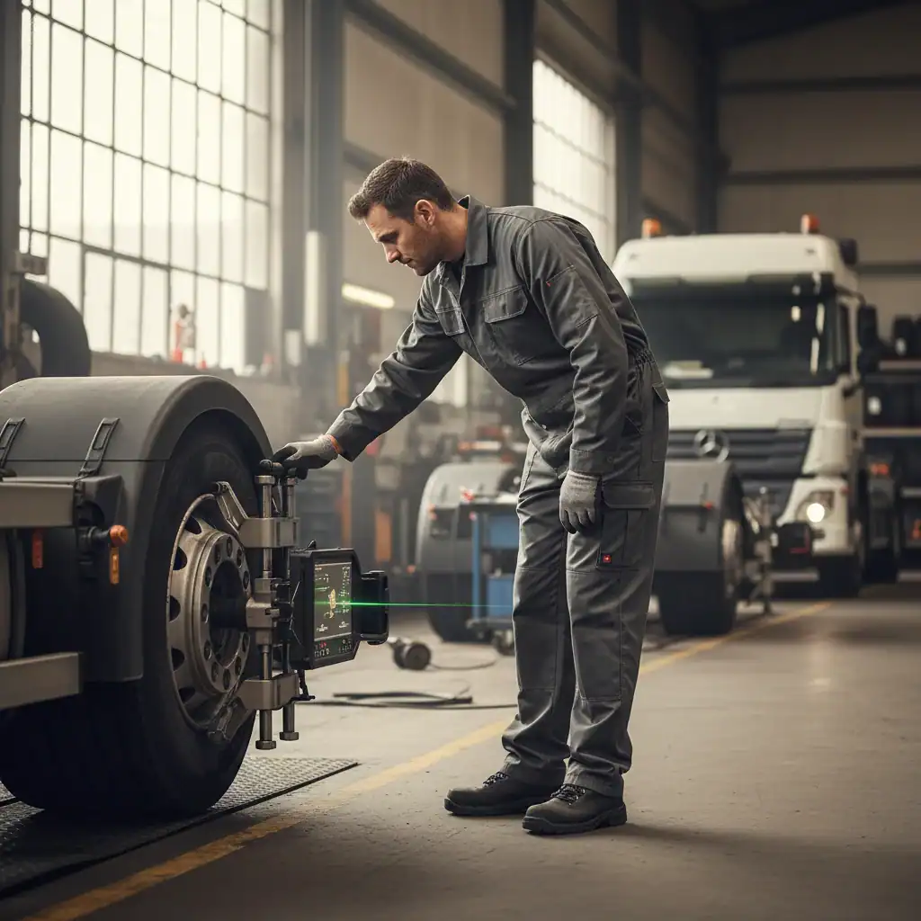 Uitlijnmonteur vrachtwagens | tot €4.000