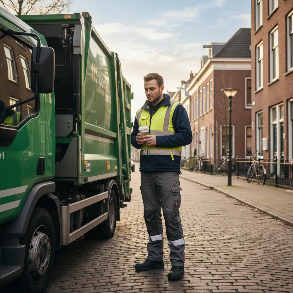 Chauffeur afvalinzameling Den Haag