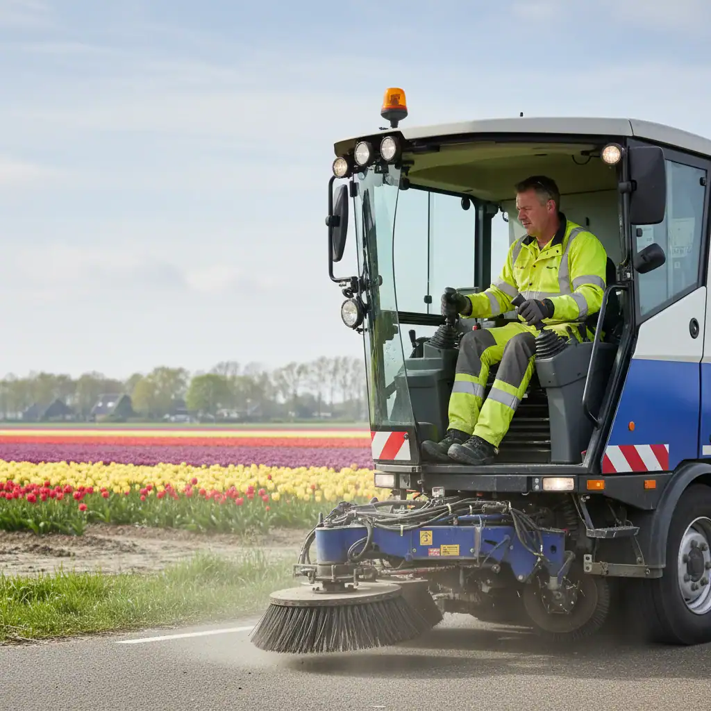 Veegmachinist | T-rijbewijs vereist | Bollenstreek