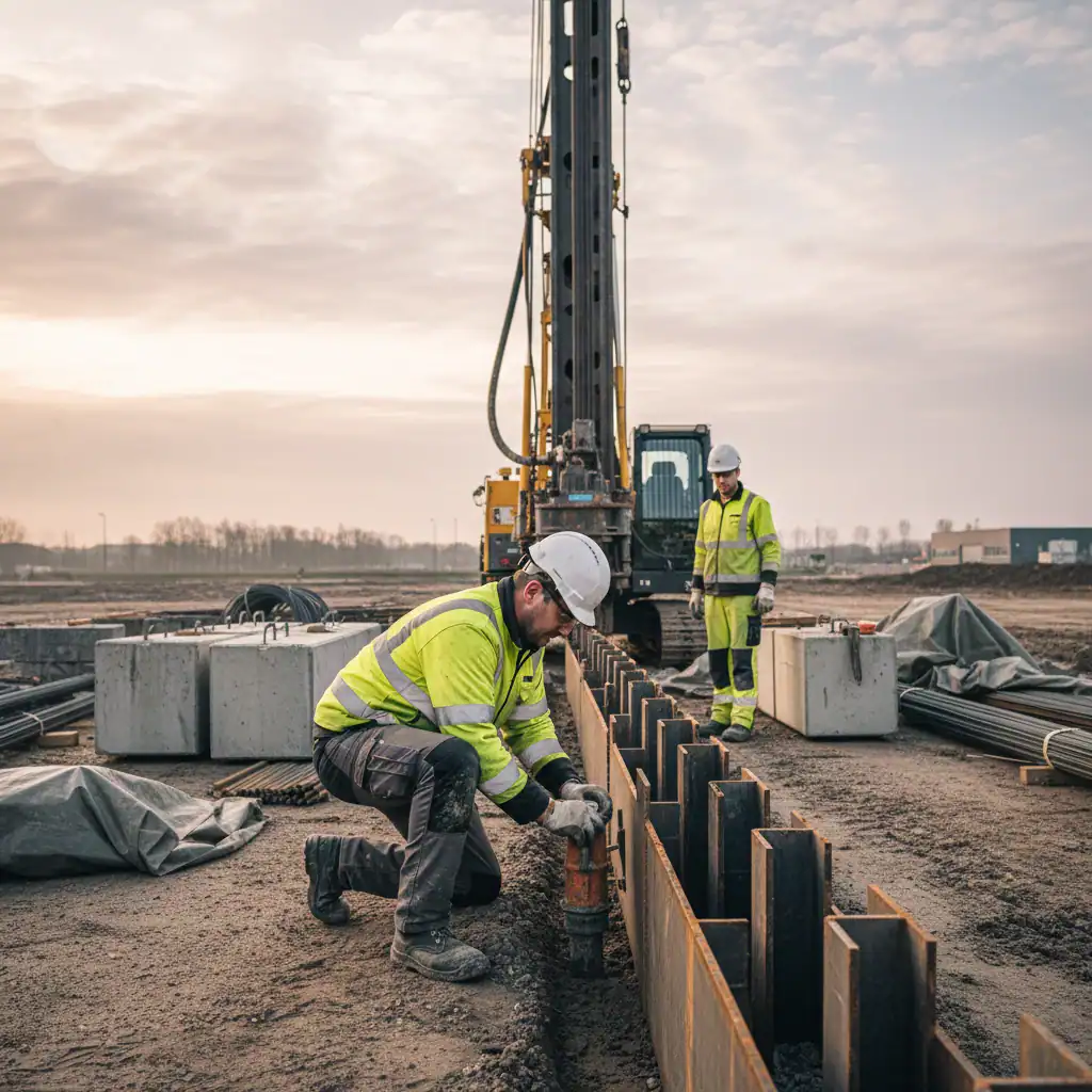 Funderingsmedewerker | Werken aan bruggen en grote projecten | €3.600