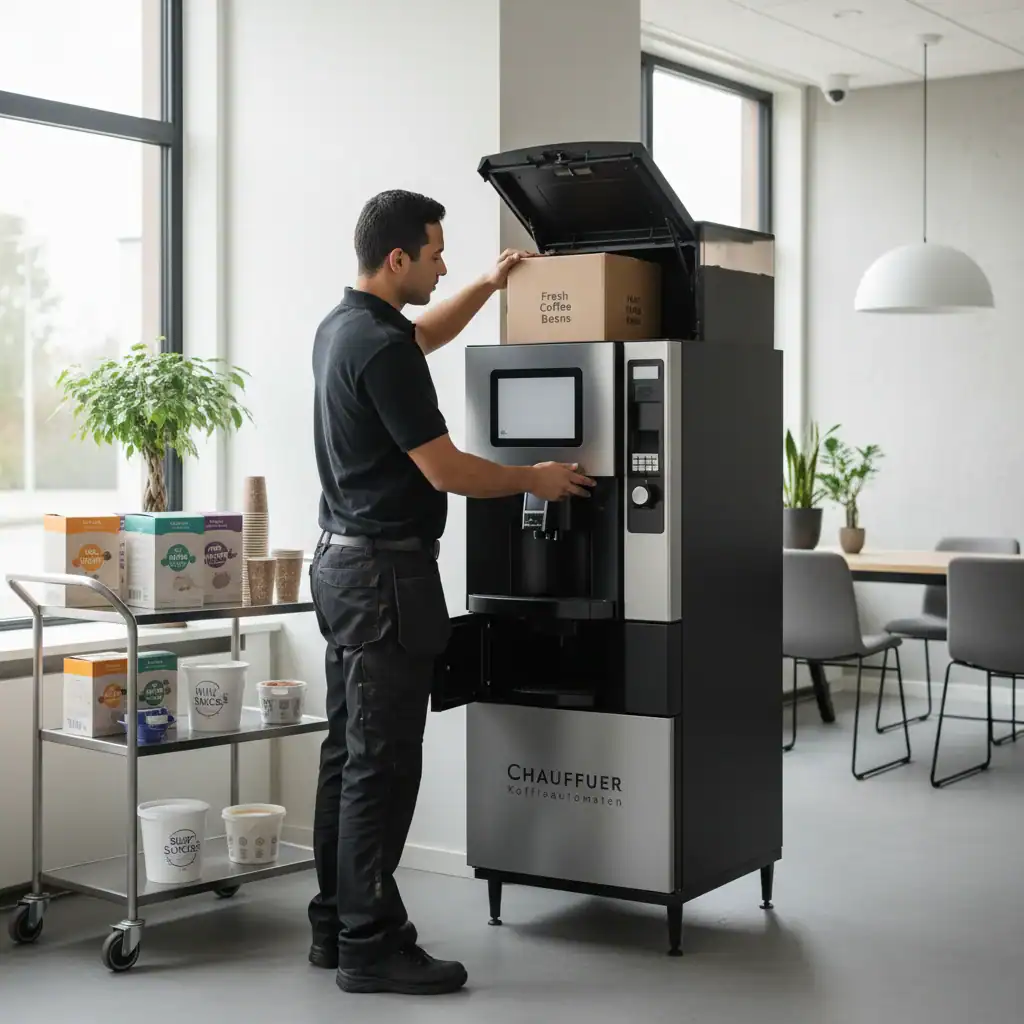 Chauffeur Koffieautomaten