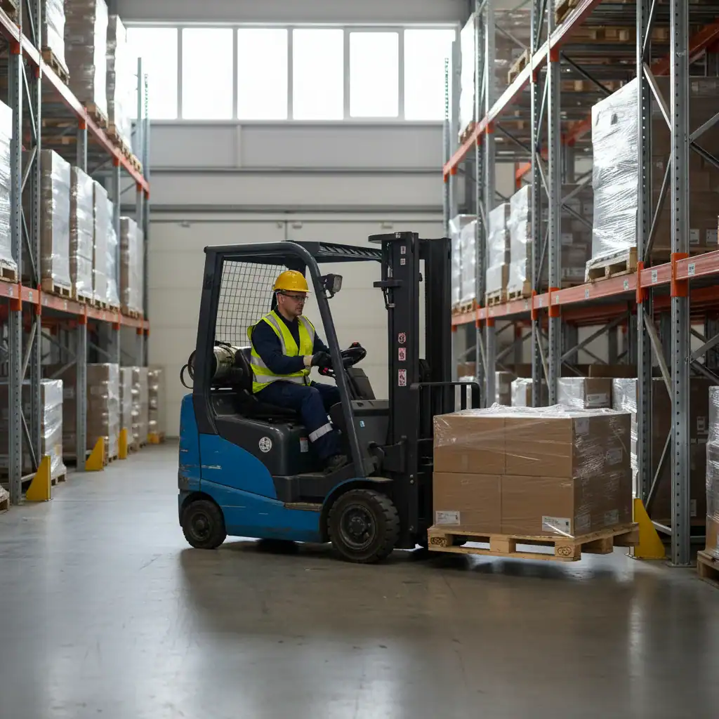 Heftruckchauffeur tot €2800!