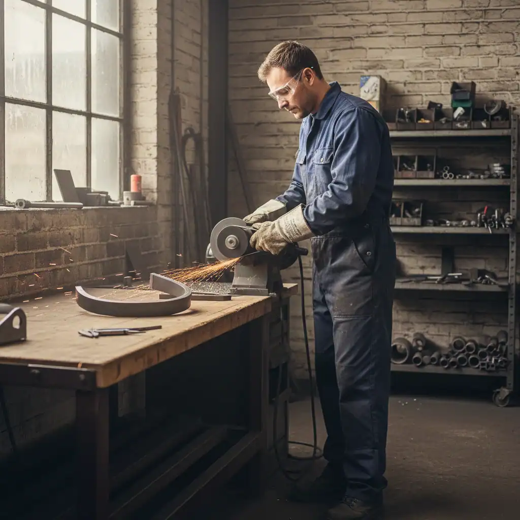 Werken met staal,RVS en onderdelen die je niet overal tegenkomt! | €3600,-