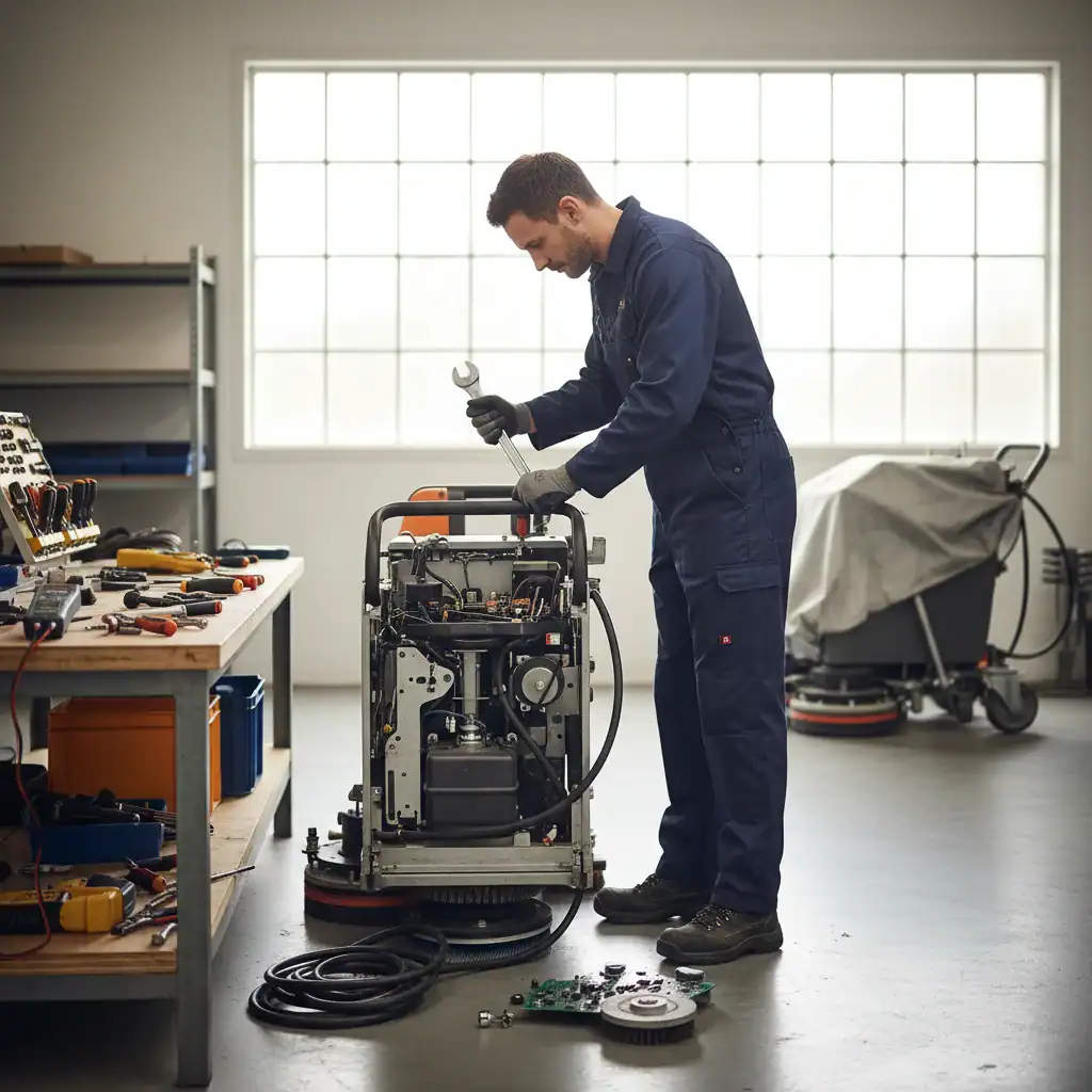 Servicemonteur reinigingsmachines