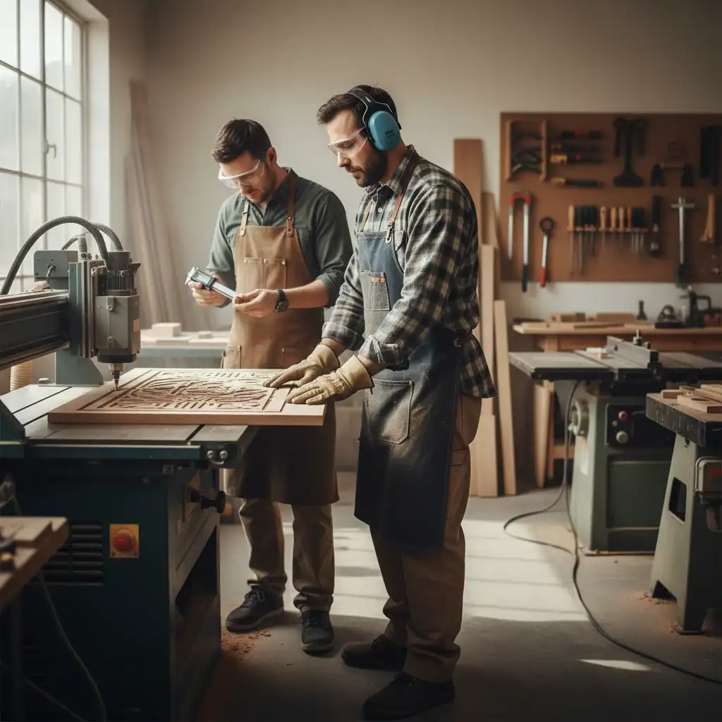 CNC operator wood 2-shifts €3105 Bruto