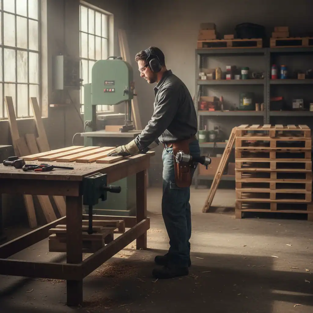 Productiemedewerker houtbewerking
