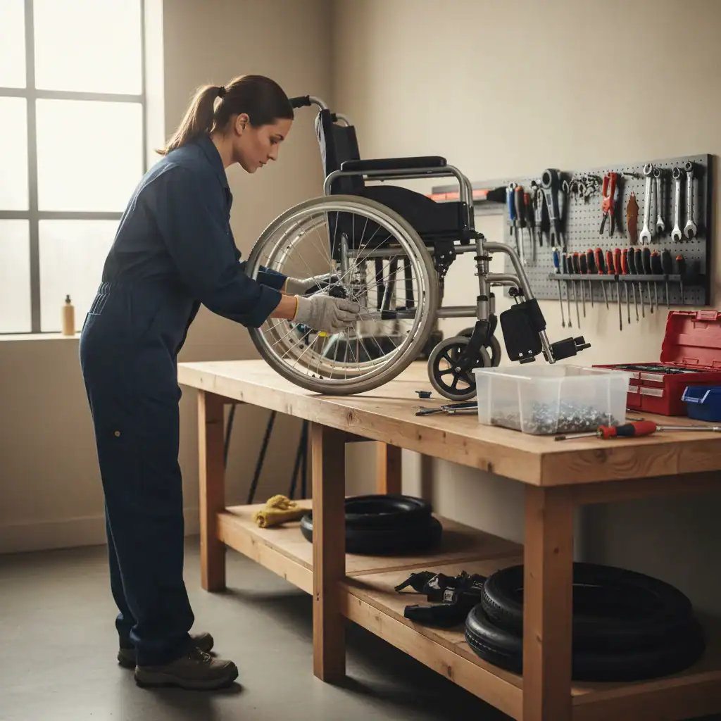 Binnen/buitendienstmonteur revalidatiehulpmiddelen