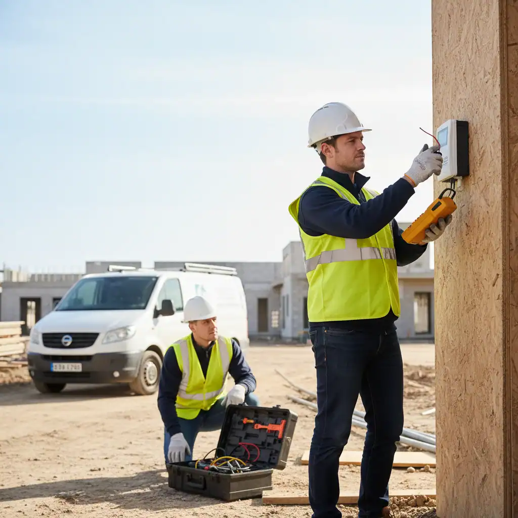 Monteur beveiligingsinstallaties