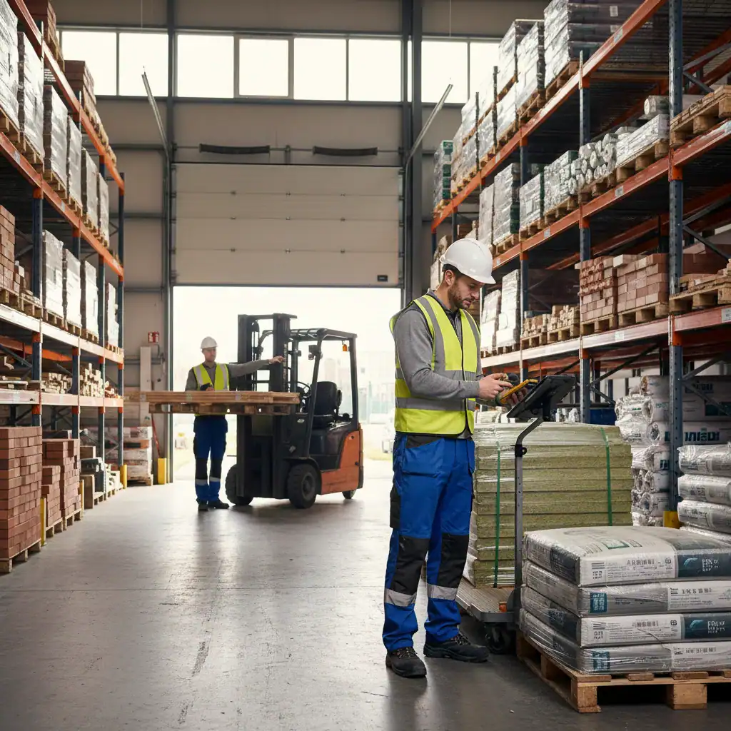 Magazijnmedewerker bouwmaterialen