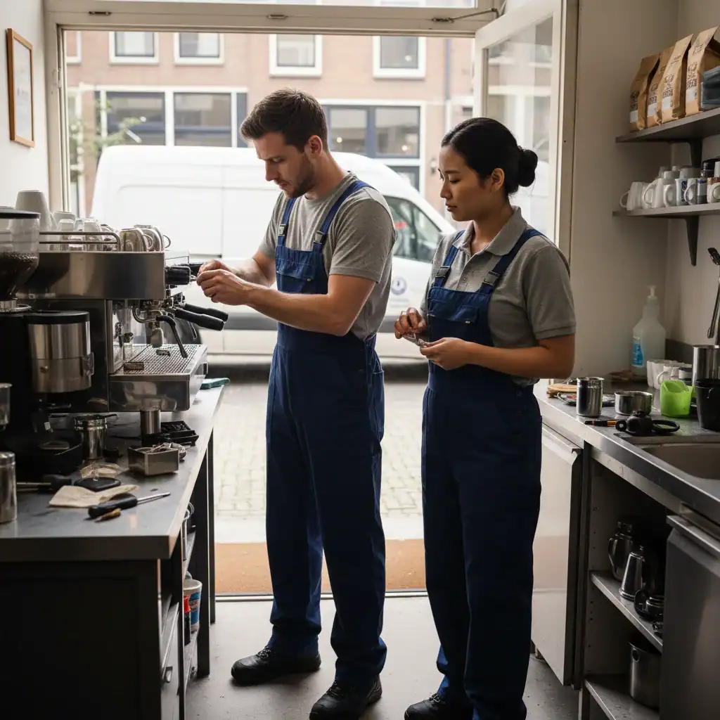 Servicemonteur Espressomachines | Auto van de zaak